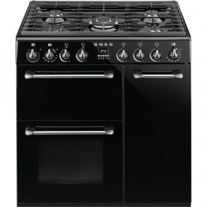 Centre De Cuisson 90 cm Gaz Noir SMEG BM93BL(F)