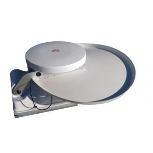 Antenne Satellite Automatique 65 cm Avec Positionneur Bi Sat + Antenne Omnidirectionnel Pro Terrestre + Ampli  MOBILE TV CAPTNT 65 TWIN + OMNI PRO TERRESTRE TNT HD