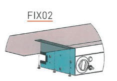 Fixation pour rampes chauffante Sofraca FIX02