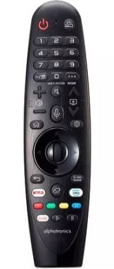 Télécommande WebOS Magic Alphatronics 