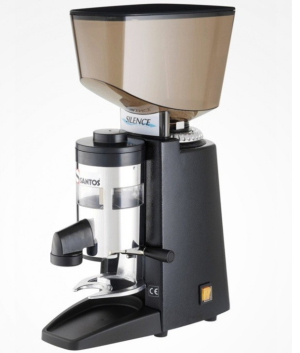 MOULIN A CAFE ESPRESSO BAR DOSEUR SILENCIEUX AVEC PRESSE POUDRE MOBILE SANTOS 40APPMN
