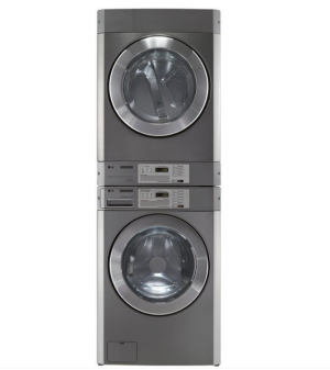 Ensemble de lavage LG Colonne Laveuse + Séchoir 11 Kg Giant PRO 400V FH069FD2MS + RV1329C7T-TRI