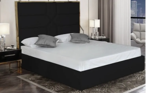 Lit gold mark noir gold 140x190 Eurodesign 727N140