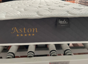 MATELAS A RESSORTS ENSACHES ASTON 160X200X25 EURODESIGN ASTON160