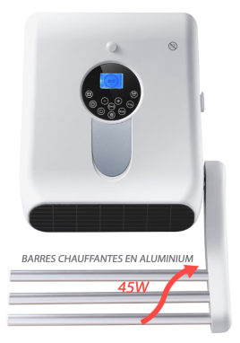 Sèche-serviettes soufflant TARA 2000W 813510