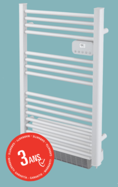 Sèche serviette 500W + Soufflerie 1000W Lyria 941205
