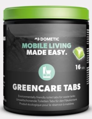 Produit sanitaire à eaux noires GreenCare Tabs Dometic 9600000133