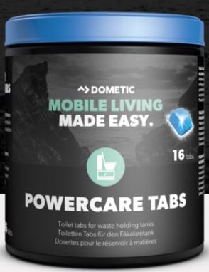 Produit sanitaire à matières PowerCare Tabs Dometic 9600000125