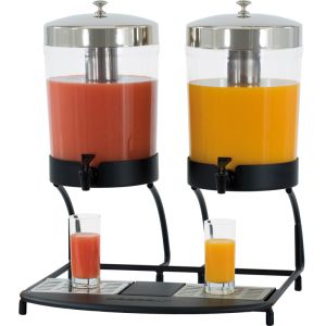 Distributeur de jus de fruit double 2 x 8 Litres CASSELIN CDJ82