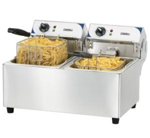 Friteuse électrique 2 x 7 litres CASSELIN CFE72B
