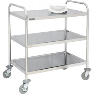 Chariot en inox plateaux CASSELIN CCI3