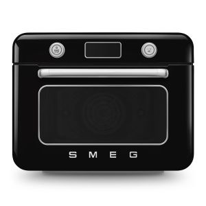 Mini-four combiné vapeur 30 L Noir - Années 50 -SMEG COF01BLEU(F)