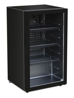 Meuble de comptoir froid positif IARP COUNTER 98 GLASS BLACK