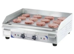 Plaque à snacker électrique premium lisse - lisse CASSELIN CPASGMLLP