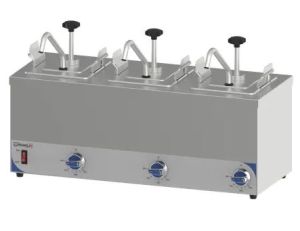 Pompe à sauce chauffante triple CASSELIN CPSC3