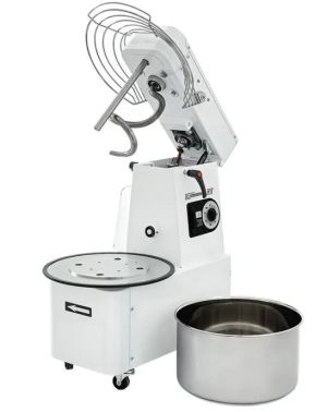 Pétrin à spirale tête relevable et cuve amovible 35Kg CASSELIN CPSTRCA35