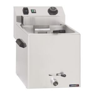 Cuiseur à pâtes électrique avec vanne de vidange-1 panier Casselin CCAPV1G