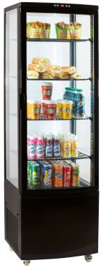 VITRINE RÉFRIGÉRÉE POSITIVE 235L NOIRE CASSELIN CVR235LN