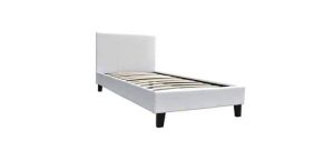 Lit melbourne Blanc 90x190 Eurodesign 712B90