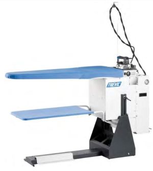 Table à repasser autonome pour pressings, ateliers de repassage et collectivités TREVIL DORIS 