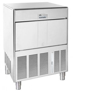 Machine à glaçons creux  75 kg condenseur ICEMATIC E75IX