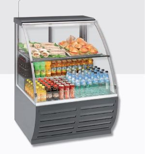 Vitrine semi-verticale service avant froid positif IARP SOUL LS 125