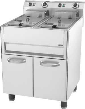 Friteuse électrique sur pieds 2 x 13 litres CASSELIN CFP132