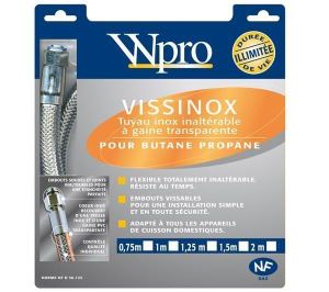 Tuyau gaz butane à vis WPRO TBIL150