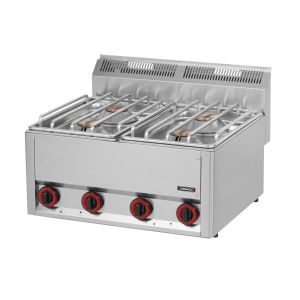 Fourneau gaz à poser 4 feux L 66 CASSELIN C6FOG4FL66