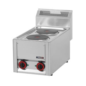 Fourneau électrique à poser 2 feux T CASSELIN C6FOE2FT33