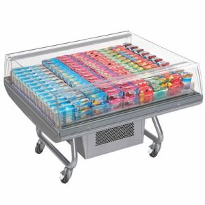 Bac libre-service inclinable froid positif IARP GLISS GREEN L DC 125