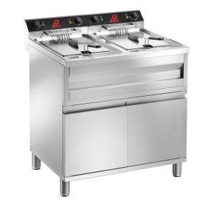 Friteuse sur coffre 2 x 9L 400V SOFRACA 92994C