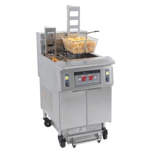 Friteuse électrique avec relevage automatique et filtration 12 + 22 L 8,5+17kW CASSELIN CFPRAF1222