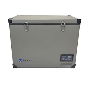 Glacière à Compresseur Steel 100L 12/24/240V Vesna GLS100FF