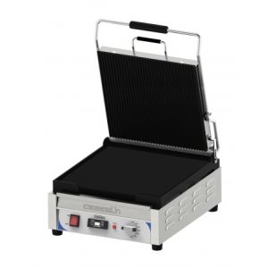 Grill panini XL Premium Rainurée - Lisse avec minuteur CASSELIN CGPRLXLPT
