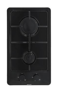 Table de cuisson gaz 2 feux Glem GT32BK