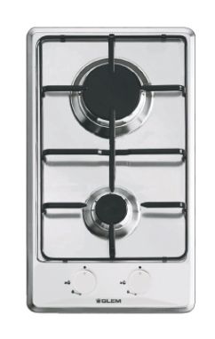 Table de cuisson gaz 2 feux Glem GT32IX