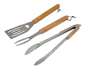 Set 3 Ustensiles manche en bois Campingaz - 2000030869
