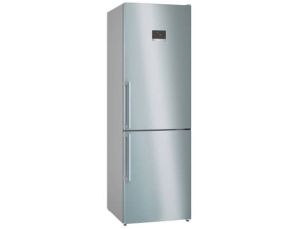  Série 4, Réfrigérateur combiné pose-libre, 186 x 60 cm, Inox anti trace  KGN367ICT