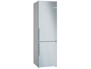  Série 4, Réfrigérateur combiné pose-libre, 203 x 60 cm, Couleur Inox BOSCH KGN39VLCT