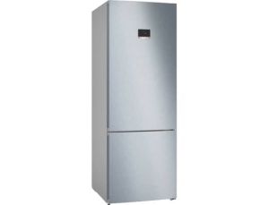  Série 4, Réfrigérateur combiné pose-libre, 193 x 70 cm,  Inox BOSCH  KGN56XLEB