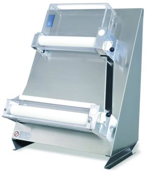 Laminoir à pizza inox 40 cm rouleaux parallèles avec pédale NESPRESS PATLA40P
