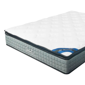 MATELAS A RESSORTS ENSACHES LE CONCORDE 140X190X25cm BLANC LECO 140
