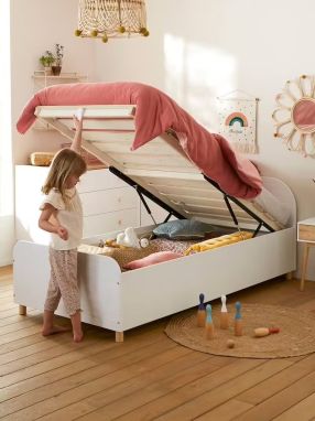 LIT ENFANT COFFRE VALENTINA 180x200CM EURODESIGN L901DD180
