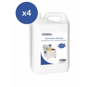 Lot de 4 -Liquide de lavage pour lave-vaisselle 5L Casselin CL4LLLVA5L