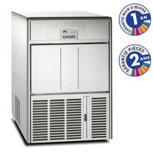 Machine à glaçons creux 45 kg condenseur eau ICEMATIC E45WIX