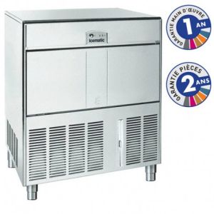 Machine à glaçons creux - 95 kg - ICEMATIC- E90WIX