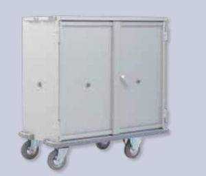 Chariot aluminium pour la distribution du linge propre Professionnelle APPRO 1560CR