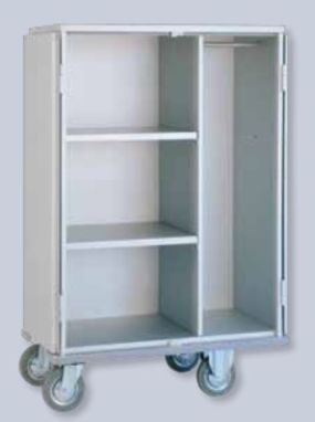 Chariot aluminium pour la distribution du linge propre Professionnelle APPRO 1580CR
