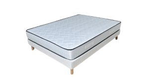 MATELAS CONFORT FERME 160X200X20cm BLANC MCF 16020